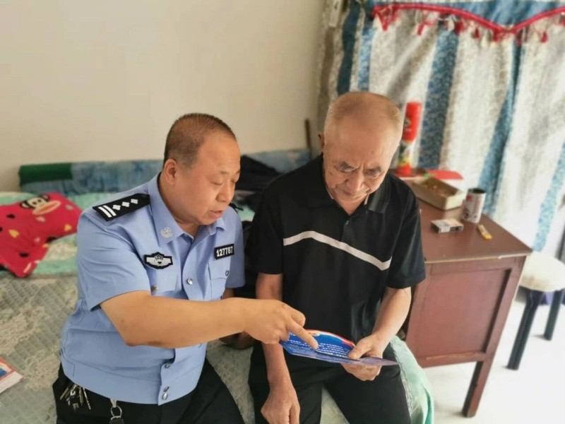 小区平安我心安，我为小区保平安——记黑龙江省绥化市明水县公安局开发区派出所所长宿云龙