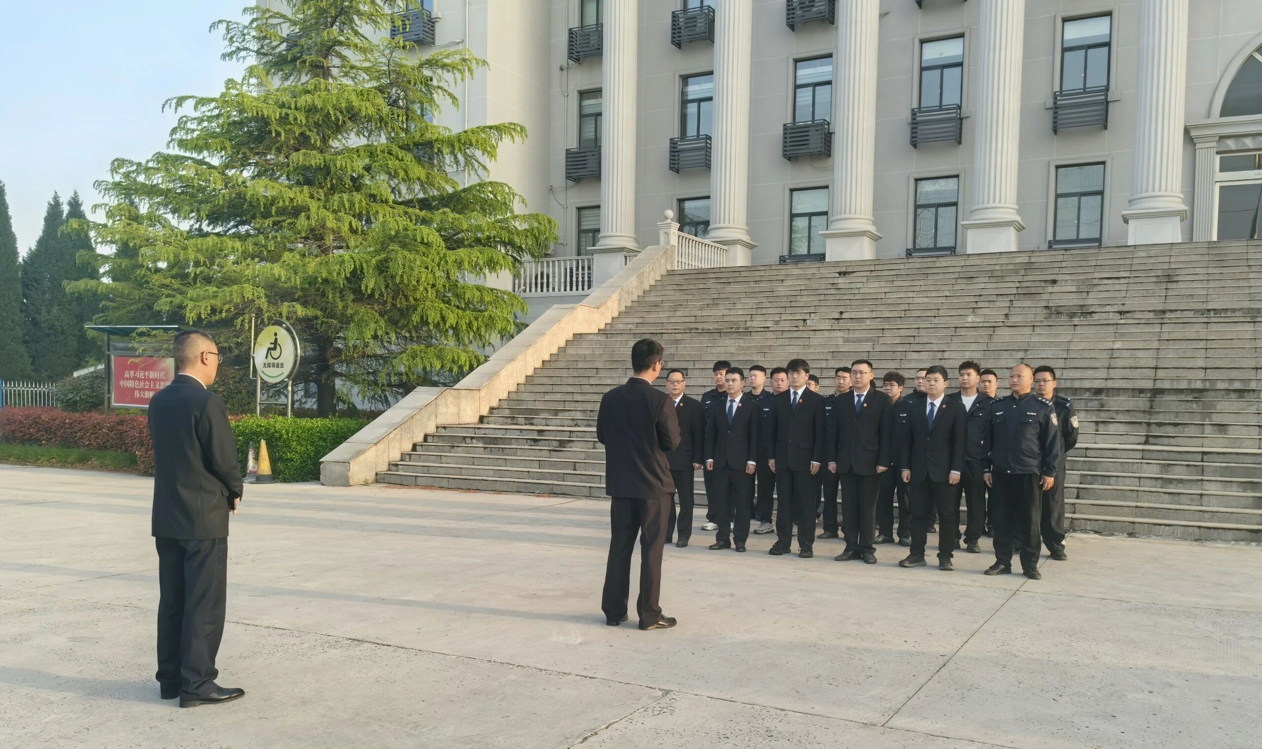 河南洛阳偃师法院开展集中执行行动