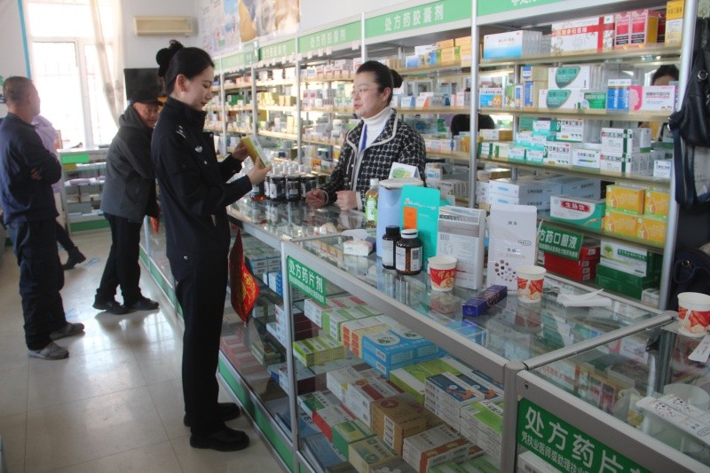黑龙江省大兴安岭公安局十八站分局开展药品领域专项检查行动