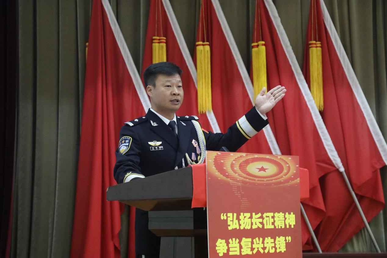 弘扬长征精神，争当复兴先锋——北疆老兵宣讲团走进内蒙古警察学院
