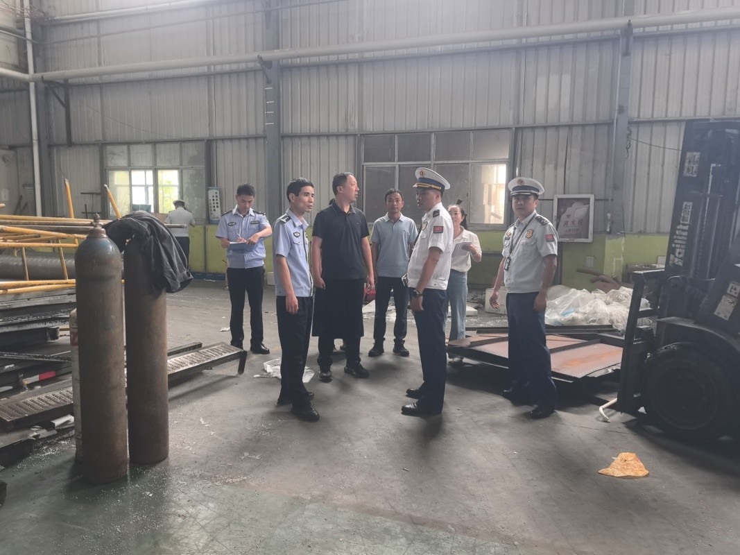 福建省漳州市漳浦县消防救援大队联合多部门开展动火作业安全检查