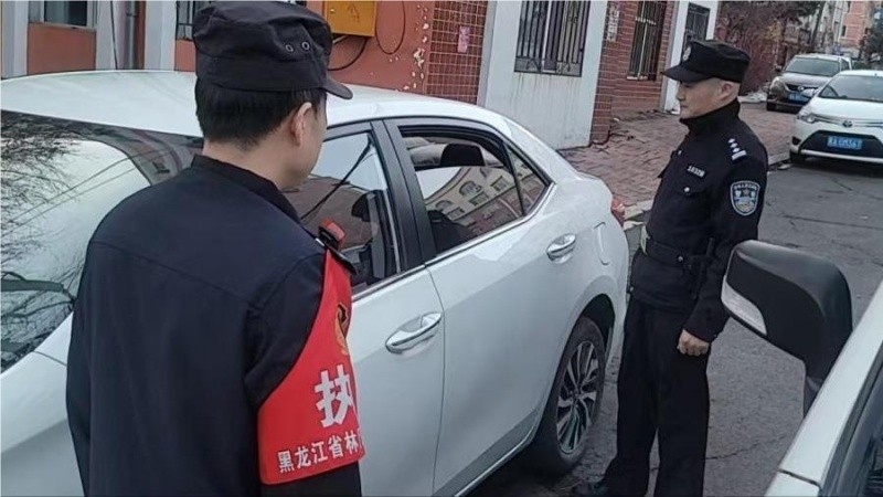 黑龙江省林区公安局兴隆分局：巡逻防控不松懈 为民服务在身边