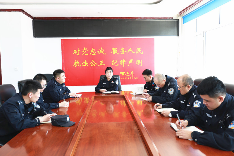 黑龙江省大兴安岭公安局十八站分局：精准找短板 靶向补弱项
