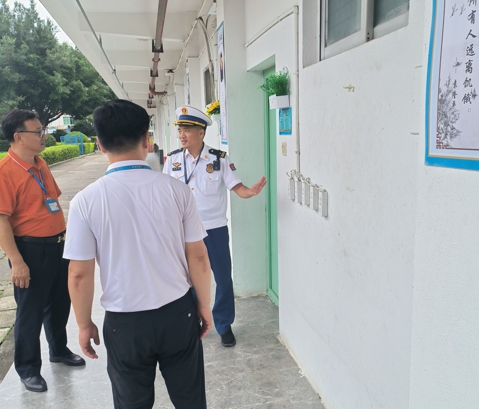 福建省漳州市漳浦县消防救援大队开展校园消防安全服务指导工作