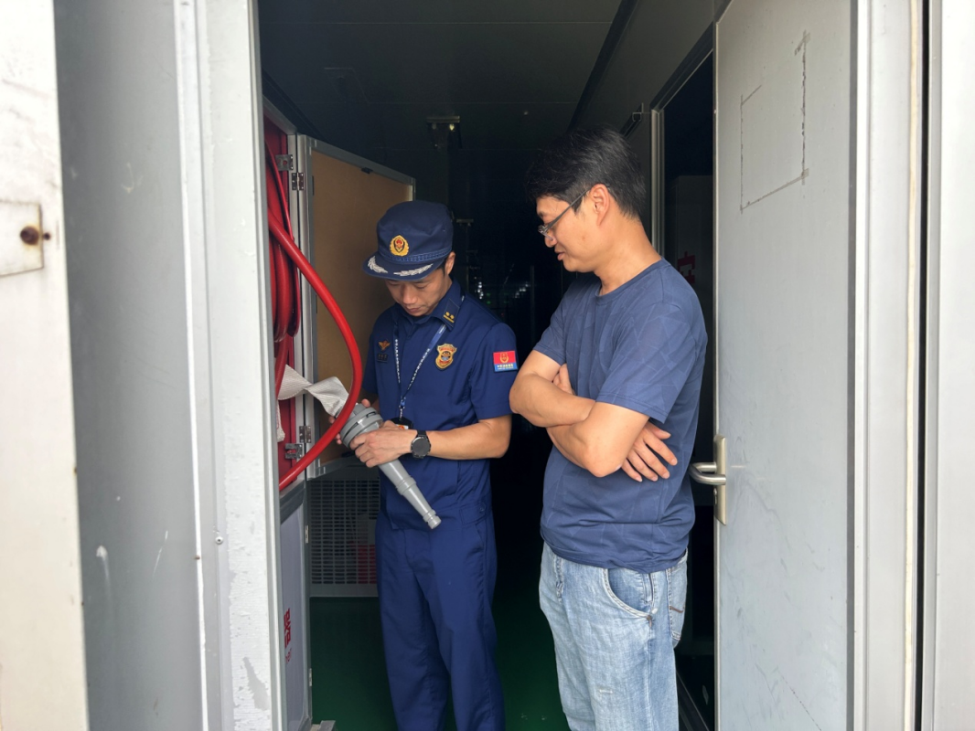 识真辨伪除隐患——福建省漳州市南靖县消防到企业开展消防产品科普宣传活动