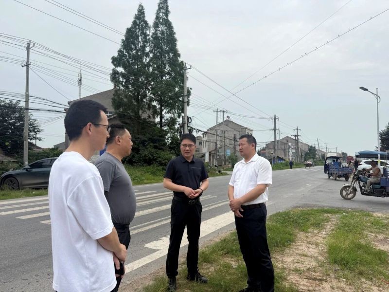 江陵交通一线督办守牢底线提速建设