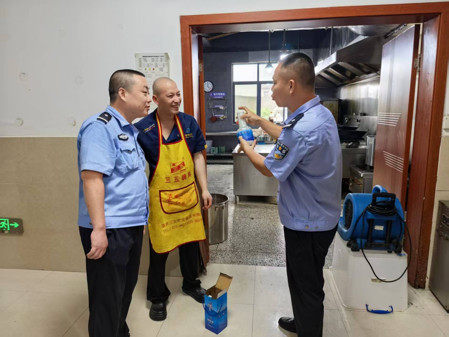 湖南省衡阳市强制隔离戒毒所：制度落地见实效 食堂安全有保障