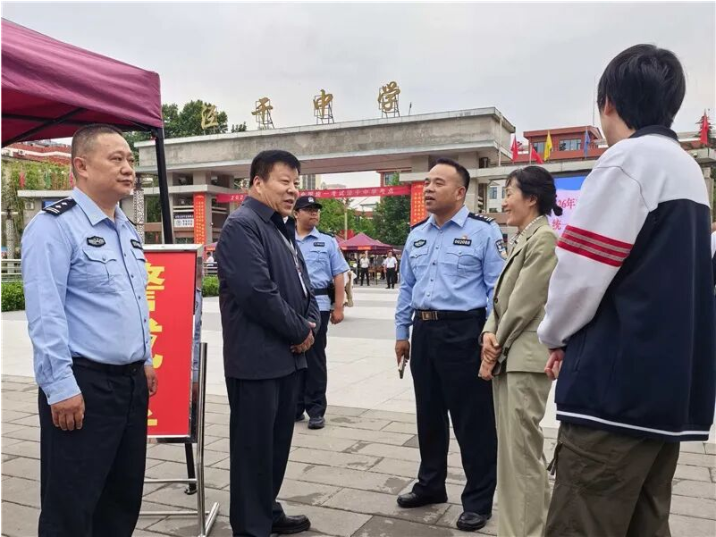 高考首日｜泾阳公安法治护航 筑牢平安逐梦路