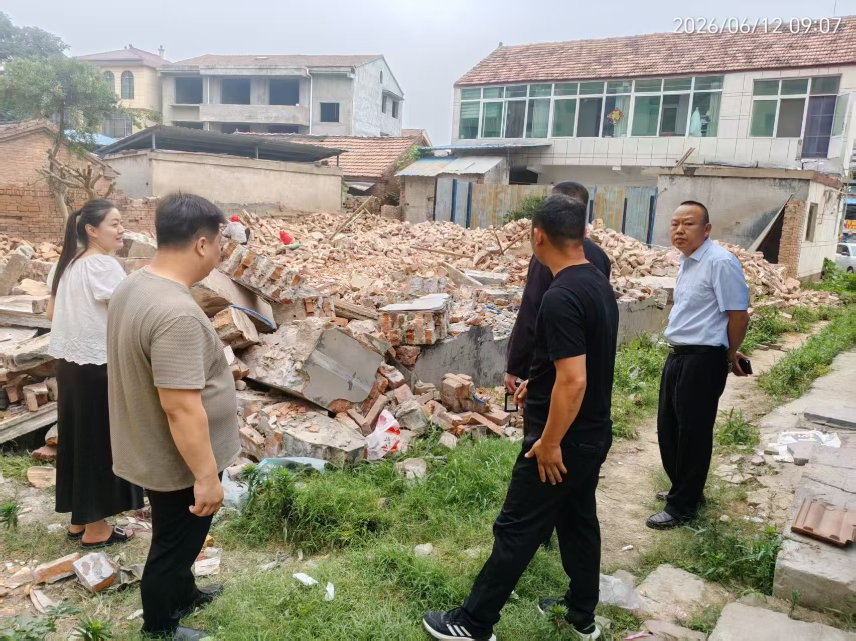 商丘市虞城县城关镇：危房改造拆除工作有序推进 筑牢群众居住安全防线