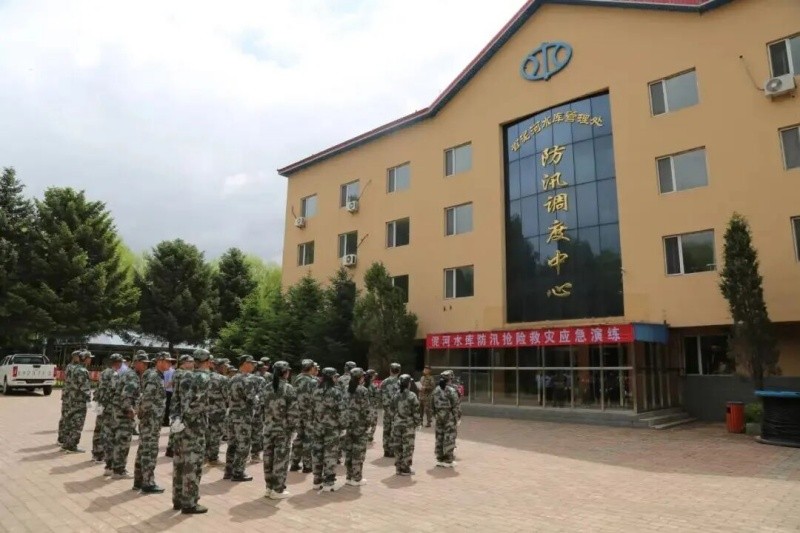 黑龙江省泥河水库管理处和兰西县公安局：确保供水安全，开展防汛抢险救灾应急演练