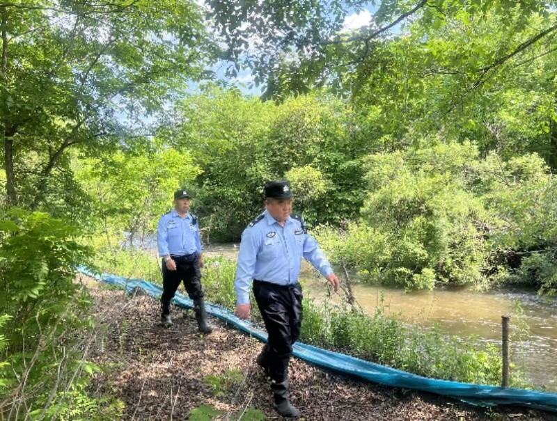 常态化巡河护渔 守护水域生态——黑龙江省林区公安局清河分局小古洞派出所常态化开展禁渔巡逻巡查工作