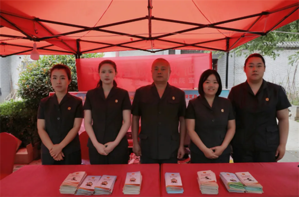 陕西省渭南市澄城县人民法院：送法进乡村 普法暖民心