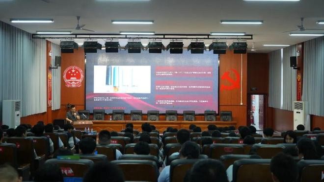湖南汉寿法院：禁毒宣讲进校园，护航青春不“毒”行