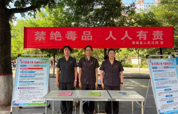 　守护少年不“毒”行——澄城县人民法院开展禁毒宣传