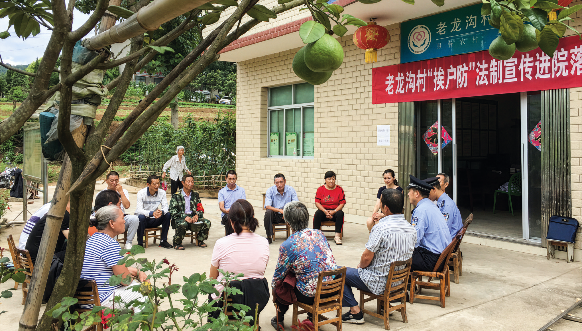 陕西旬阳基层治理推行“挨户防”新模式