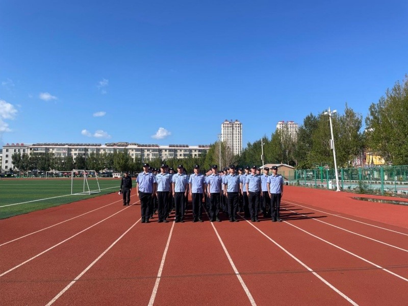 锤炼过硬作风 夯实强警根基——黑龙江省黑河市嫩江市公安局常态化开展队列训练