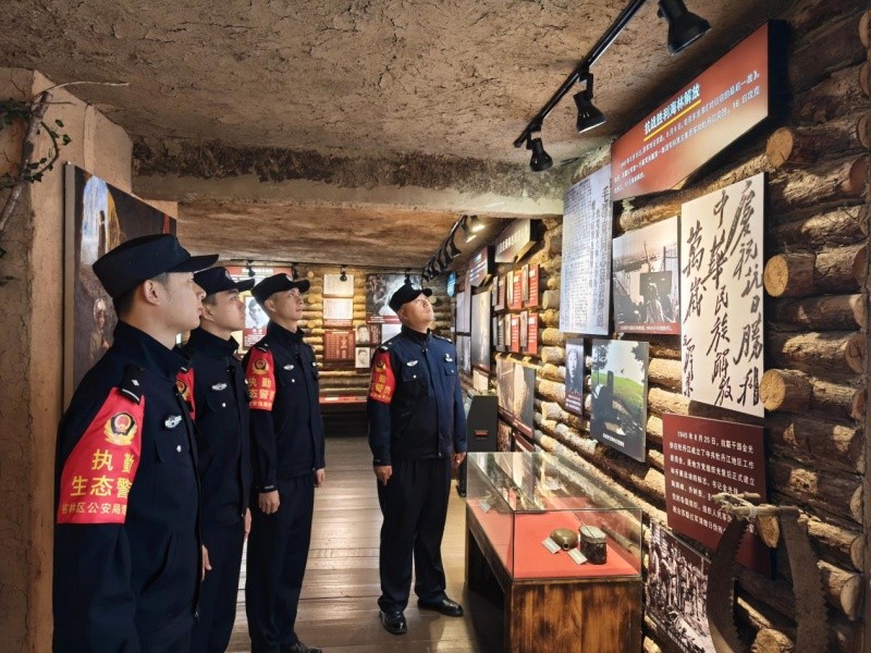 黑龙江省林区公安局海林分局横道河子派出所：寻访红色根脉 砥砺忠诚担当