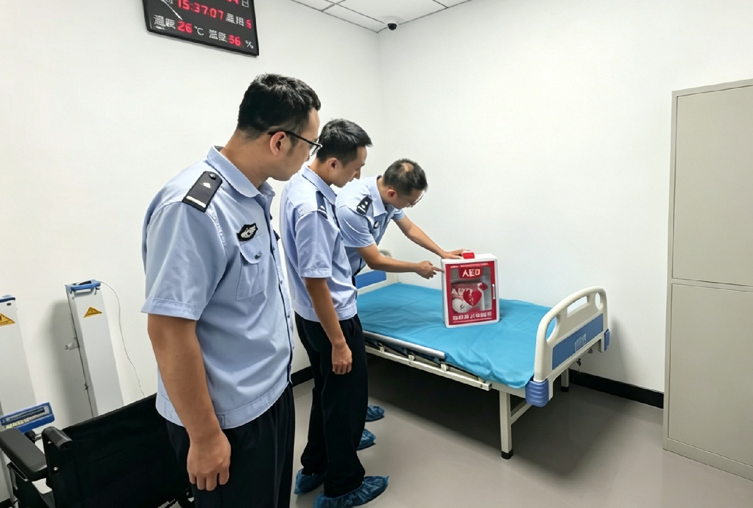 大同市公安局内保分局和平派出所开展应急救护技能专题培训