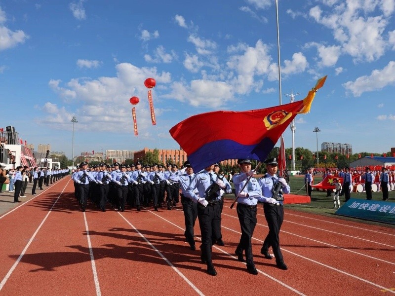 护航金秋盛会，彰显交警担当——黑龙江省绥化市明水县交管大队圆满完成秋季体育运动大会安保工作