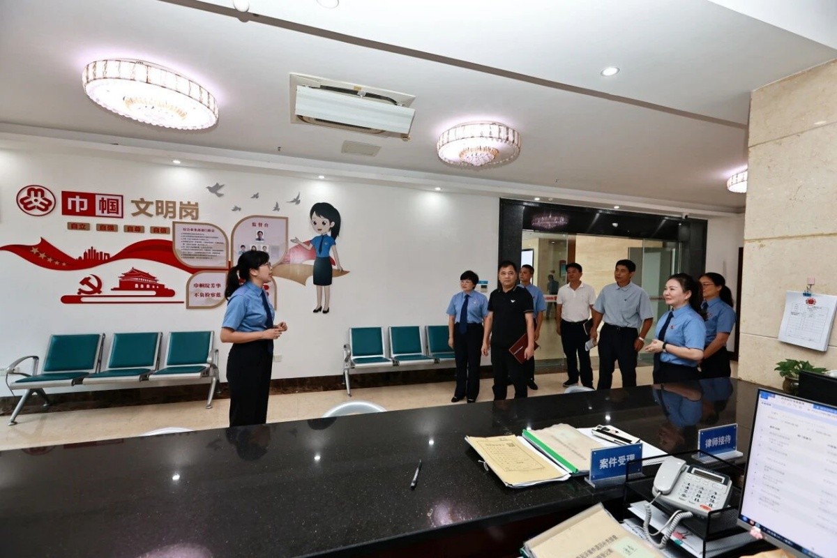 福建省漳州市漳浦县委政法委主要领导到漳浦县检察院调研指导工作
