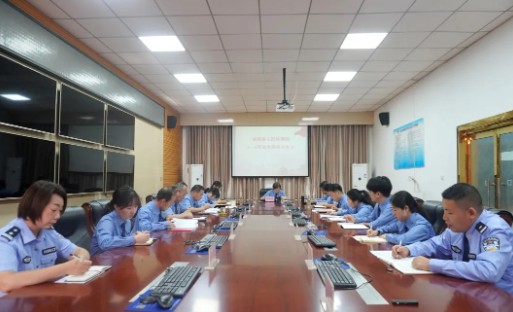 陕西省合阳县人民检察院召开2026年度1—8月工作质效分析会