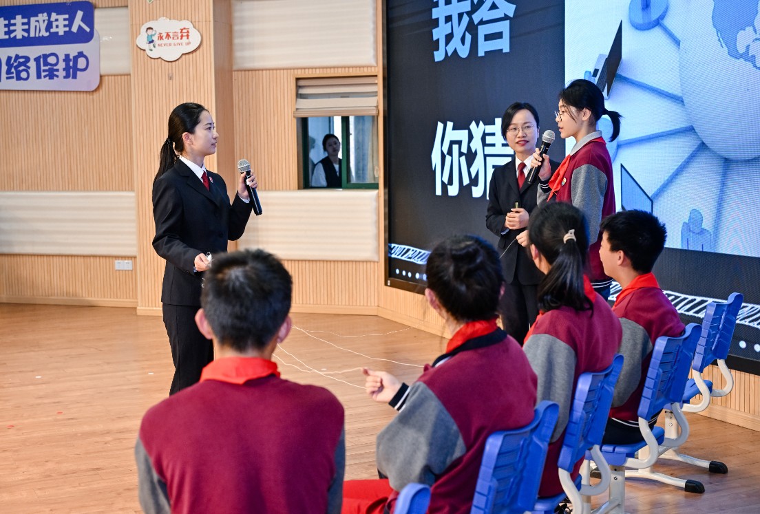 上海市奉贤区人民检察院深耕“四三护校”工作法 提升法治副校长工作质效