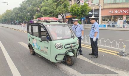 湖南常德公安交管部门掀起摩托车电动自行车道路交通安全领域集中整治热潮