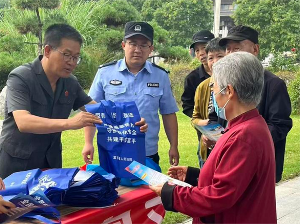 陕西富平县人民法院：深化扫黑除恶宣传  共筑平安法治富平