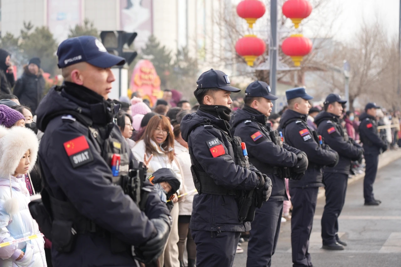 华灯璀璨夜 元宵“警”色浓 内蒙古乌兰察布市察右前旗公安圆满完成元宵节各项安保工作