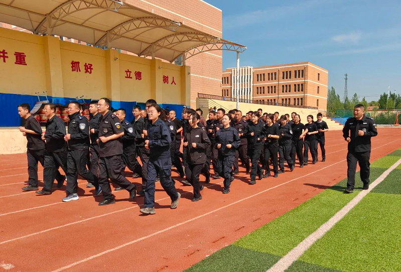 体重管理年，内蒙古兴和公安与你一起“动”出“警”彩