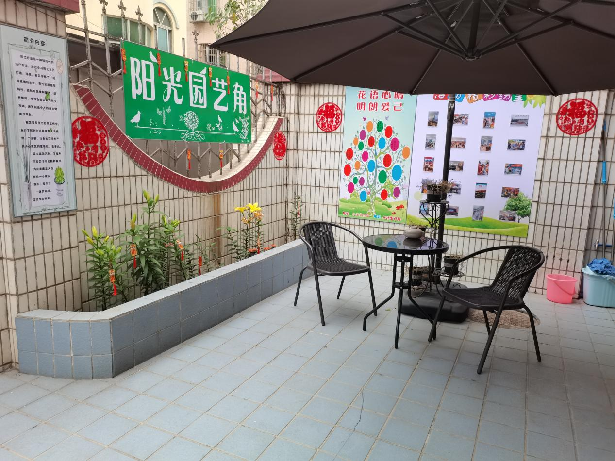 广州白云区：“绿美心行”助回归 园艺辅导促康复