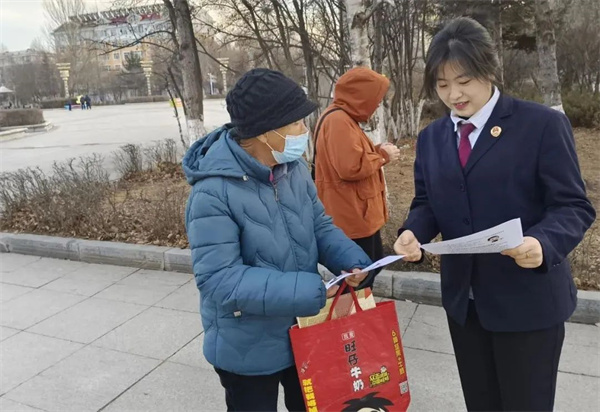 黑龙江省鸡西市虎林市人民检察院：开展反枪爆普法宣传，筑牢辖区安全防线