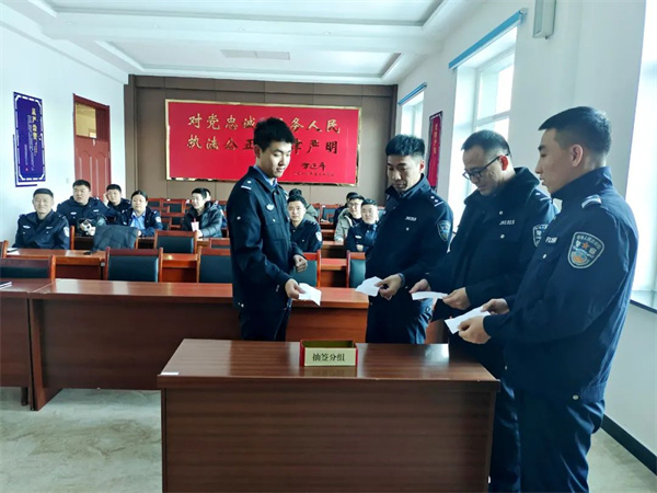 竞技展风华 警营聚合力——黑龙江省北安市公安局留置看护大队组织开展警营文体活动