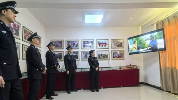 黑龙江省哈尔滨市阿城区人民法院法警队开展庆祝“中国人民警察节”活动