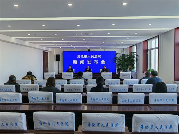 黑龙江省海伦市人民法院召开民间借贷案件审判情况新闻发布会