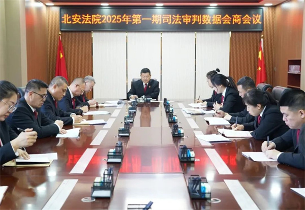 数据会商聚合力 谋定而动开新局——黑龙江省北安法院召开2025年第一期司法审判数据会商会议