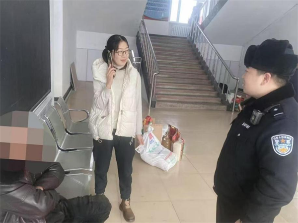 黑龙江林区公安：东方红派出所暖心救助 护送异乡人归乡