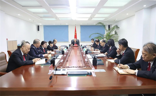 黑龙江省绥化市北林区人民法院召开党组（扩大）会议安排部署深化能力作风建设工作
