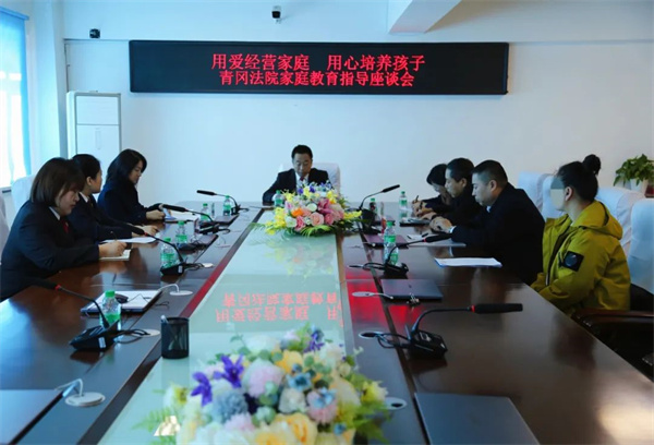 黑龙江省青冈县人民法院举办第116次公众开放日活动