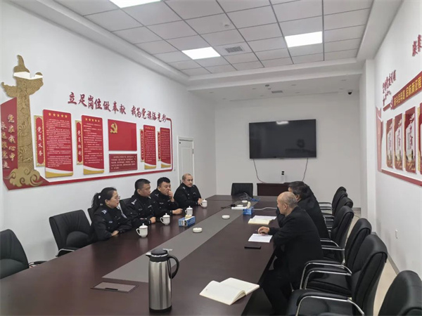 黑龙江省绥化市青冈县公安局开展经侦宣传进企业活动