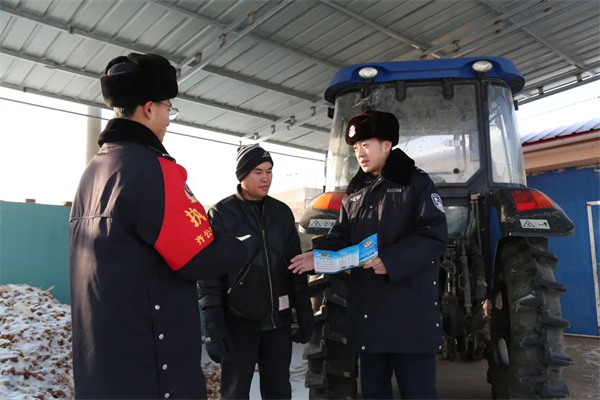 黑龙江省齐齐哈尔公安：宣传聚合发力 风雪平安相守