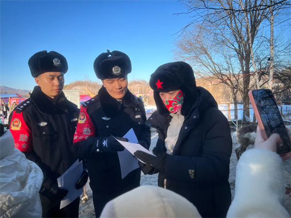 黑龙江省林区公安局亚布力分局：以“七防”宣传为笔 绘就新年平安画卷