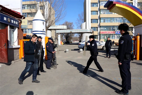 送教进校园——黑龙江省北安市公安局开展最小应急单元培训演练活动