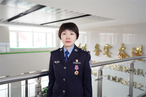 林海芳华映警徽——记黑龙江省林区公安局沾河分局女警冷丽雪