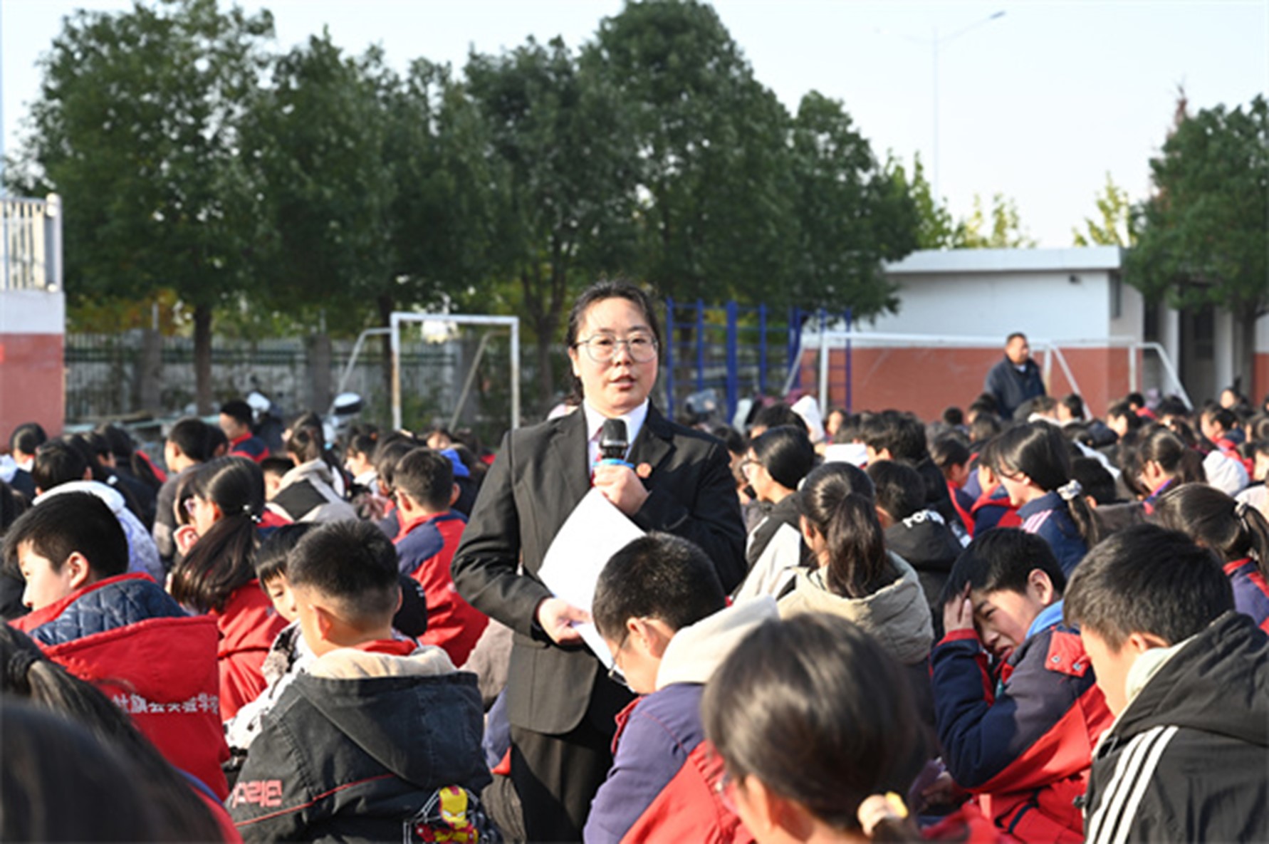 河南省南阳市社旗县法院：送法进校园  向校园欺凌说“不”！