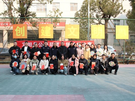 河南省宜阳县公安局举办“活力警营•‘绳’彩飞扬”第三届全警跳绳比赛活动