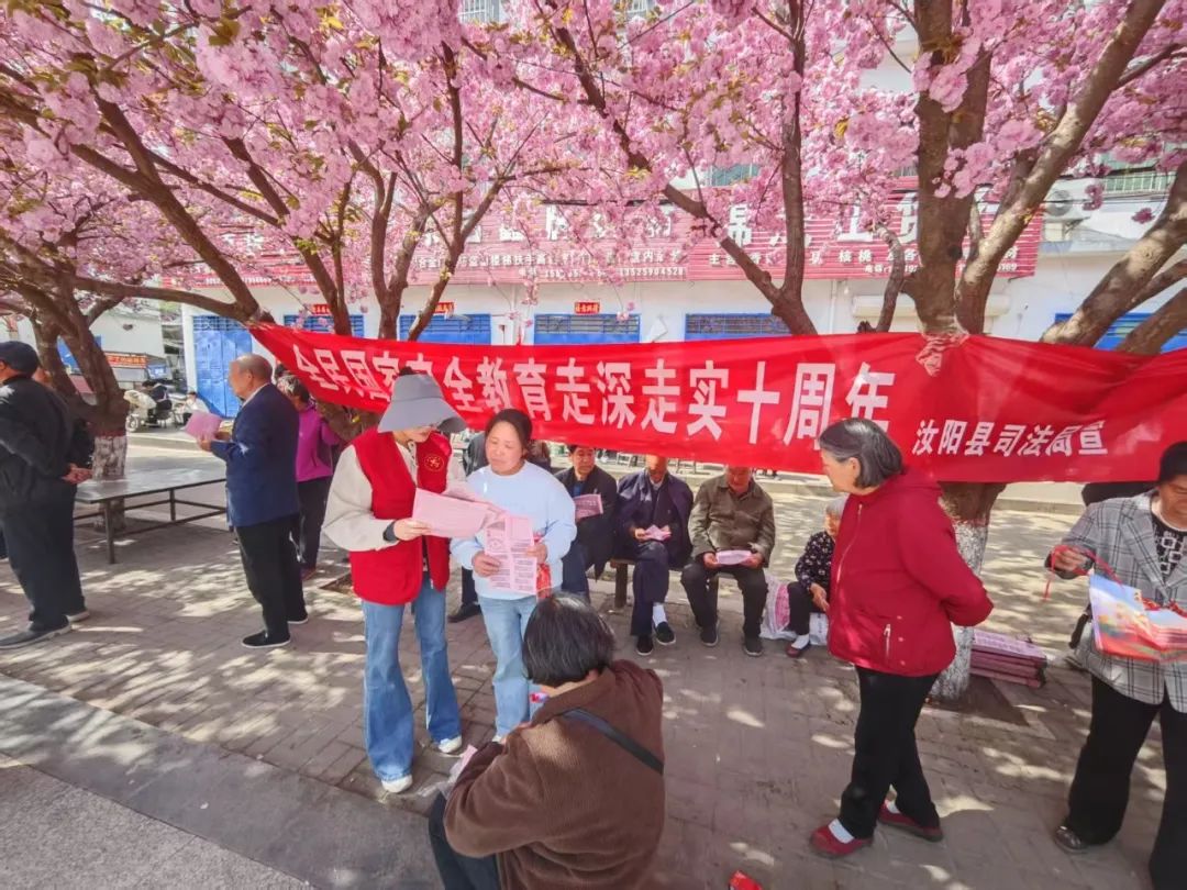 河南省汝阳县司法局开展“全民国家安全教育、走深走实十周年”主题普法活动