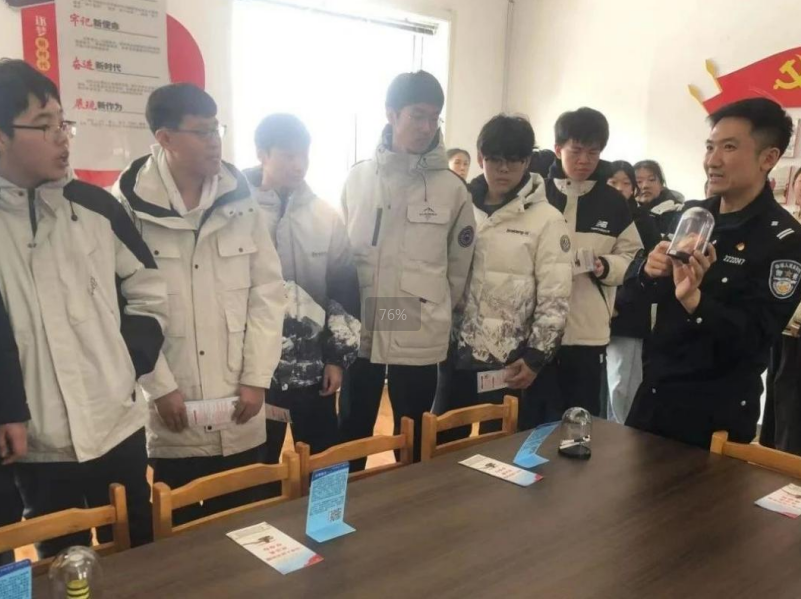 吉林省白山市强制隔离戒毒所： 禁毒教育进校园 筑牢青春“防毒墙”