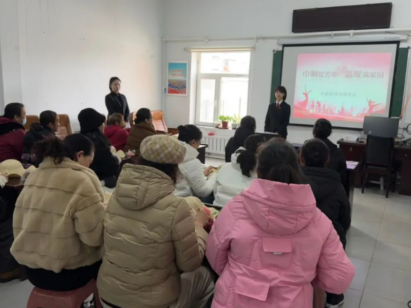 以法之名 护“她”权益——吉林省丰满法院松花湖法庭送法进社区