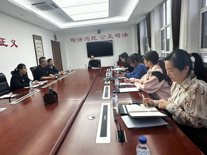 践行“公正与效率”——吉林省宽城法院第三党支部开展周分享活动